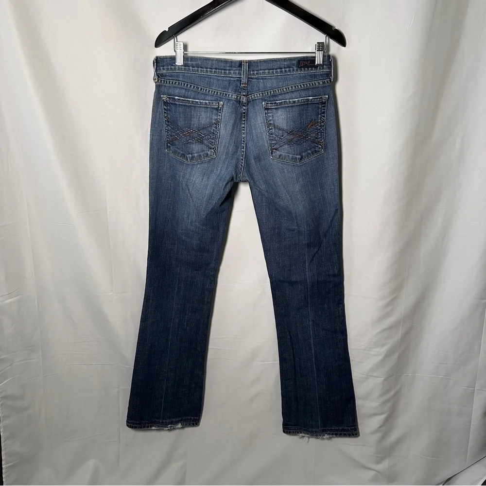 Citizens of Humanity Elle Low Waist Bootcut Jeans — Medium Wash, Stretch(31) Y2K - Picture 9 of 17
